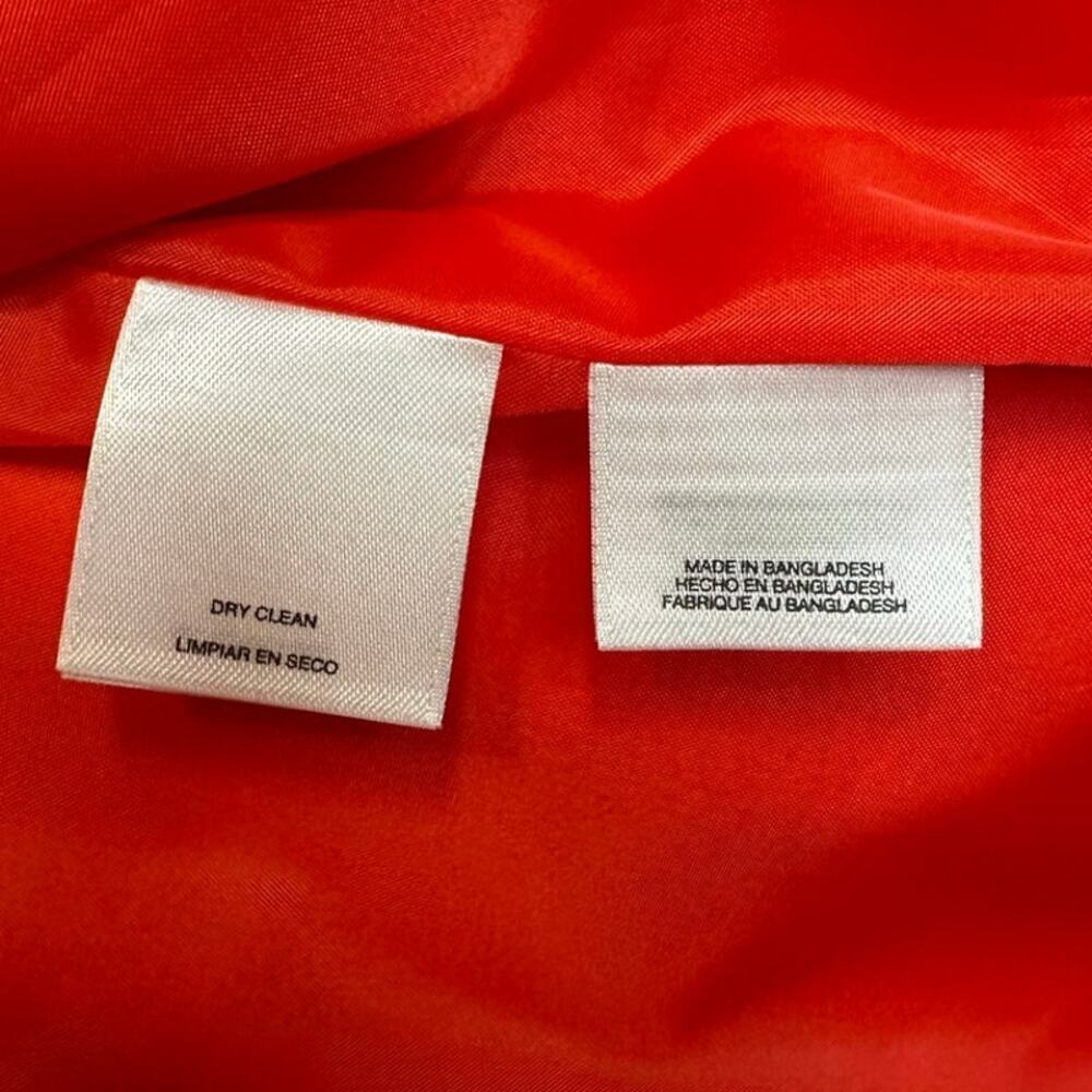 Nine West/Kasper 3 Piece Suit Set Blazer Top Skirt Coral Taupe Black White NEW - Picture 13 of 16